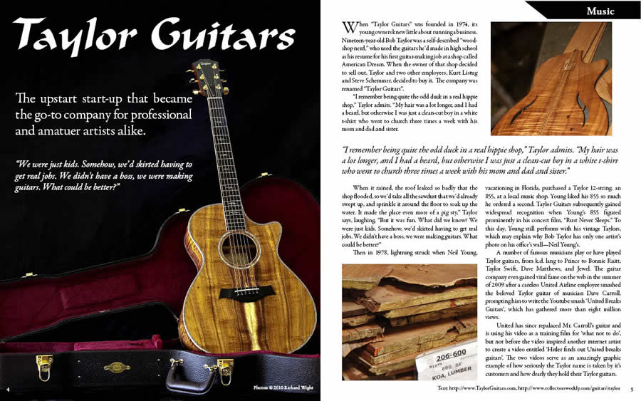 Magazine Guitar Spread